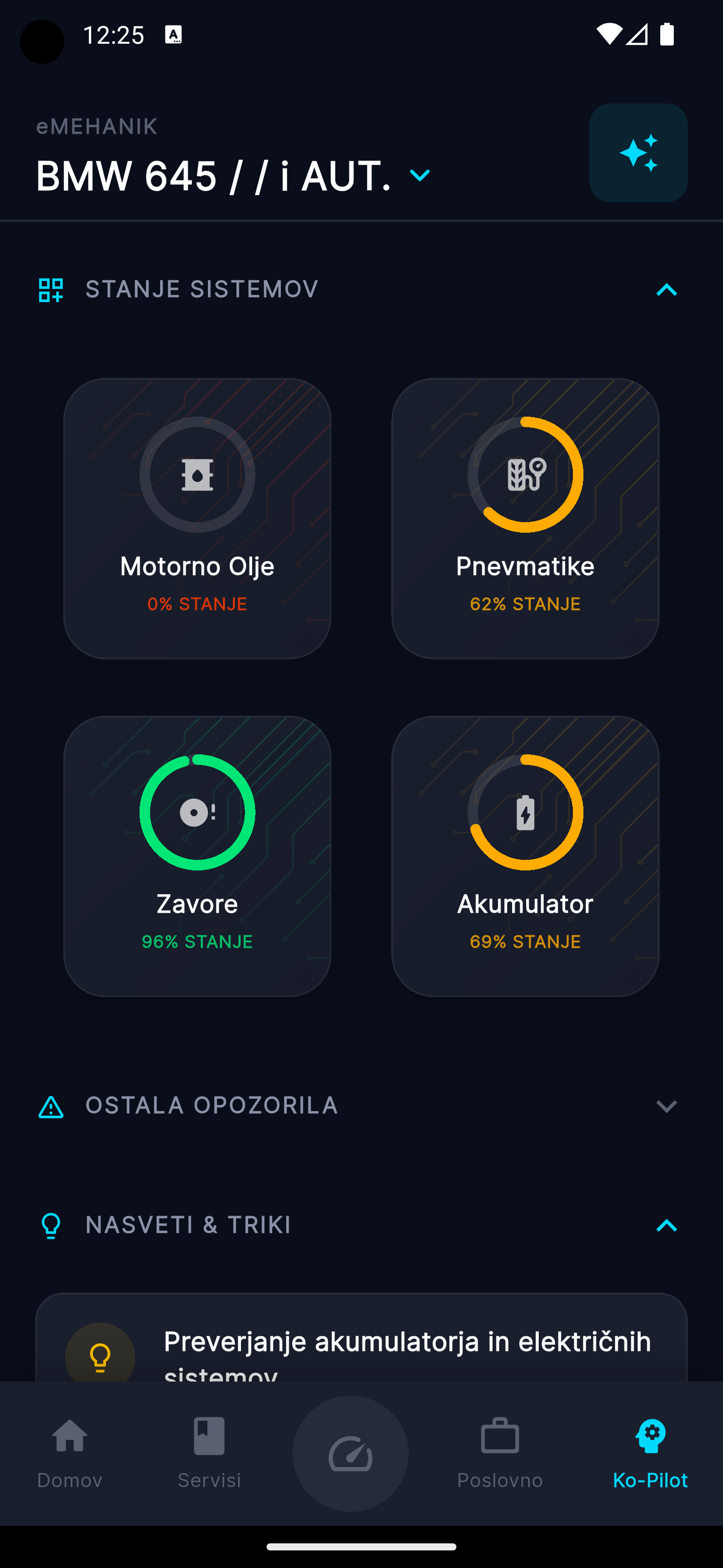 OBD2 Diagnostika